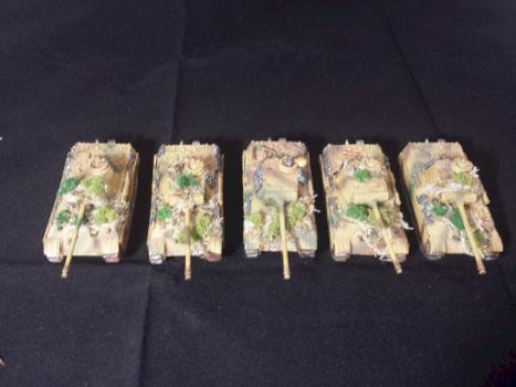 FoW Panther D Platoon by PaintingBrah