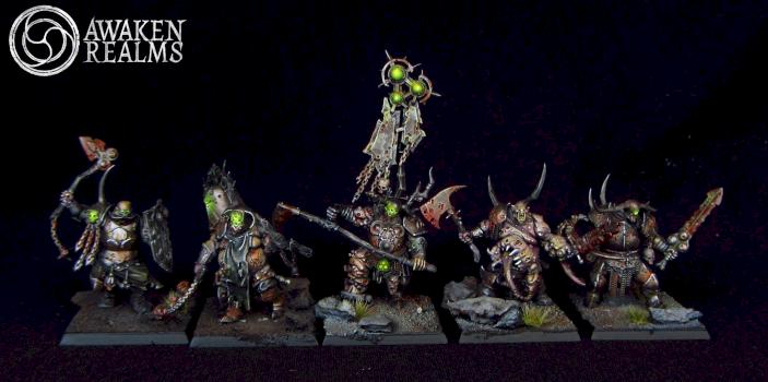 Plaguebearers of Nurgle by Awaken Realms