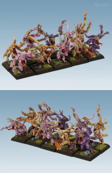 Pink Horrors of Tzeentch by aurelio