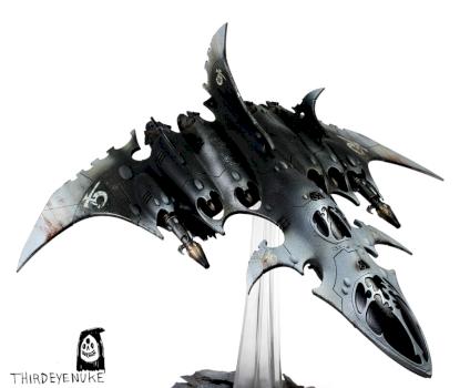 Dark Eldar Voidraven Bomber by ThirdEyeNuke
