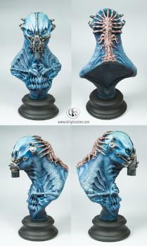 Alien bust by petran