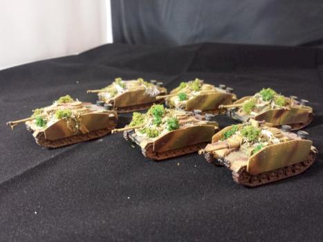 FoW Stug Platoon by PaintingBrah