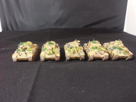 FoW Panther D Platoon by PaintingBrah
