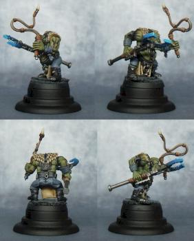 Ork Runtherder (360 view) by KujoPainting