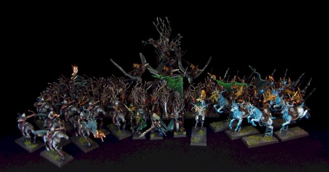 Wood Elves Army by Awaken Realms