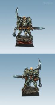 Chaos Champion Lord of Nurgle by aurelio