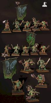 CHAOS NURGLE PUTRID BLIGHTKINGS by slawek