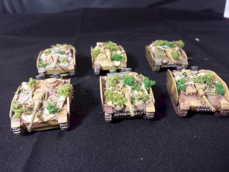 FoW Stug Platoon by PaintingBrah