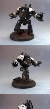 Raven Guard Contemptor dreadnought by EO77