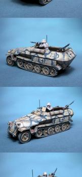 Bolt Action DAK SdKfz 251 Ausf C 15.PzD by Graveus