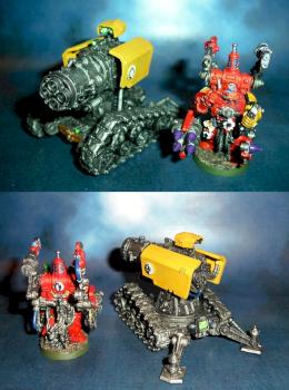 Imperial Fists Thunderfire Cannon by Alberto G