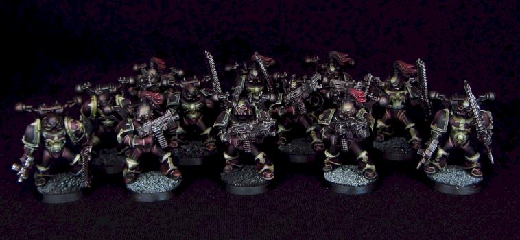 Chaos Space Marines Assault Squad by Awaken Realms