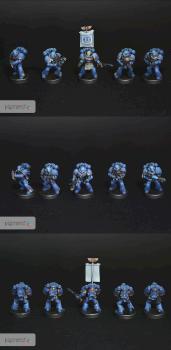 Ultramarines Tactical Squad by Raphael.ch