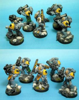 40k Space Wolf Long Fangs by PaintingBrah