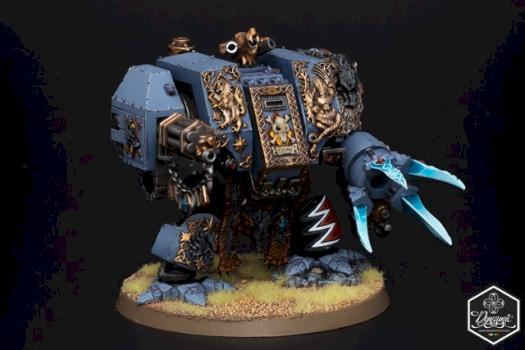 Space Wolves Bjorn the Fell-Handed by dynamic168
