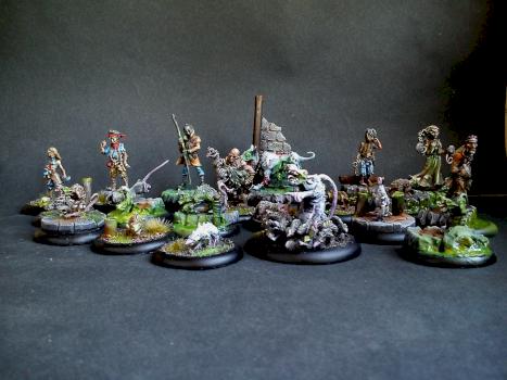 Malifaux- Outcast- Hamelin's Crew by lunatyk