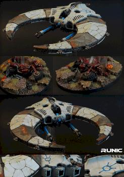 Necron Night Scythe by Runic