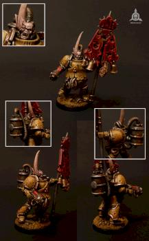 Nurgle Marine conversion with Plaguebearer Icon and Tubes by The_Orcs_Cauldron