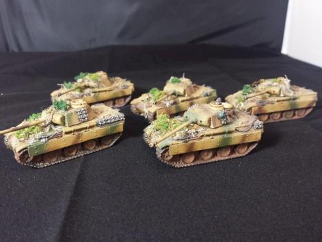 FoW Panther D Platoon by PaintingBrah