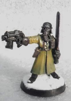 Armageddon Steel Legion Platoon Commander by Ted Jackson