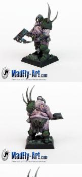Nurgle Chaos Lord by MadFlyArtStudio