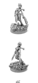 O’LESSIA – TAU WIDOW OF VENGEANCE WITH GUNS by warex