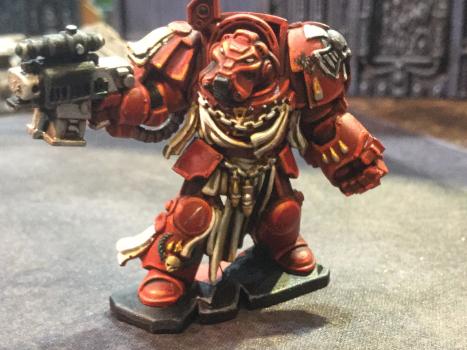 Space Hulk Terminator - My first pic..... by Moon+