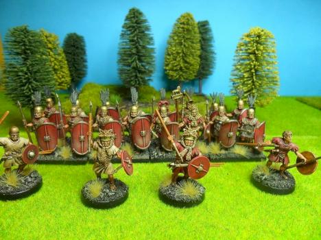28mm Victrix Republican Roman Maniple with Velite Support by avalonindustries2040
