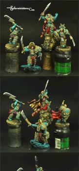 Sci Fi Egyptian Warriors by Scibor