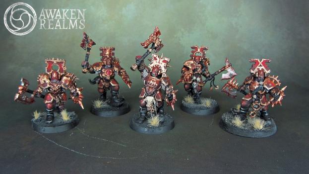 Age of Sigmar Khorne Blood Warriors by Awaken Realms