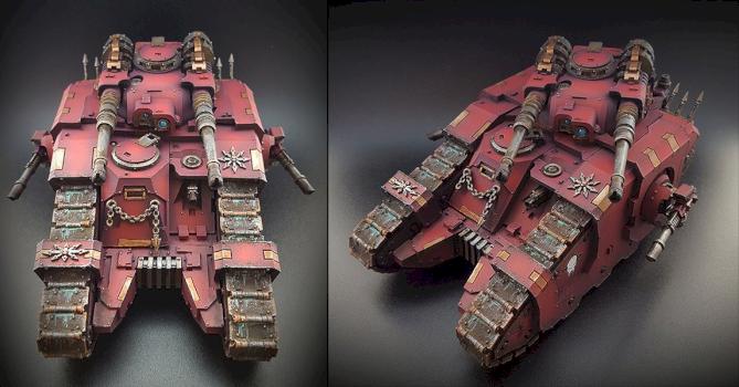 Chaos Sicaran Battletank by Nordicus