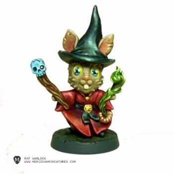 Rat Warlock by Meridian Miniatures