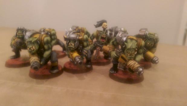 Ork Shoota Boyz by quarrel