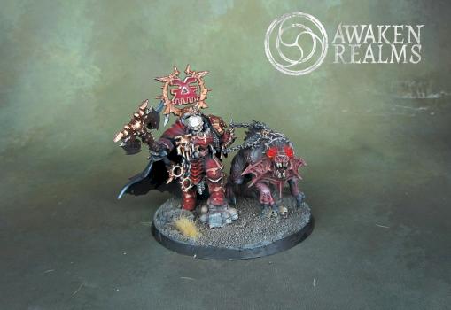 Age of Sigmar Khorne Lord by Awaken Realms