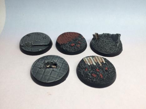 Urban Battleground Resin Bases - 40mm by pabloescobear