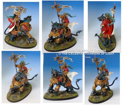 Taranis, Lord-Celestant of the Celestial Hammers of Light by zavepovuleur