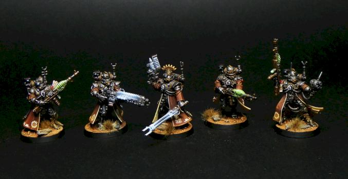 Skitarii Vanguard squad by karpunk