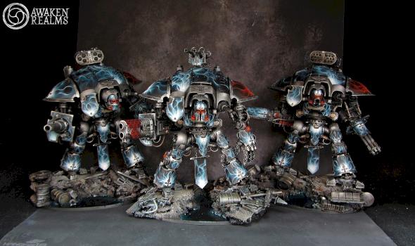 Display Imperial Knight Household by Awaken Realms