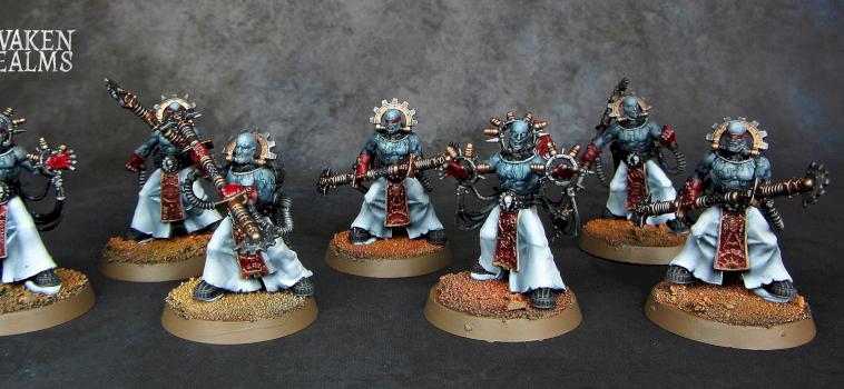 Adeptus Mechanicus Fulgurite Electro-Priests by Awaken Realms