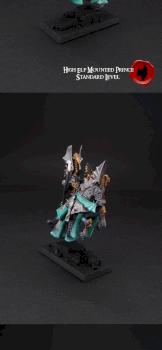 High Elf Mounted Prince by SavageDPainting
