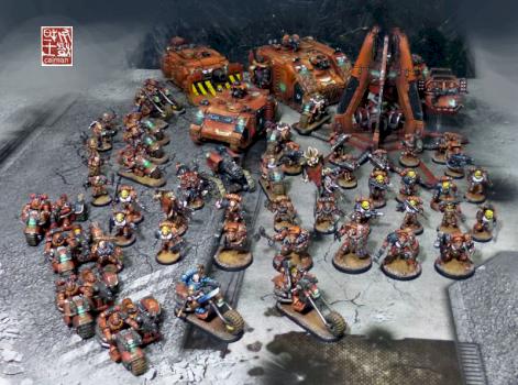 Space Marines Army by caiman