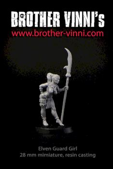 Female Elf Guard by Brother Vinni