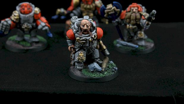 Ulric - Sci-fi Dwarf Troll Hunter - painted by Gidran
