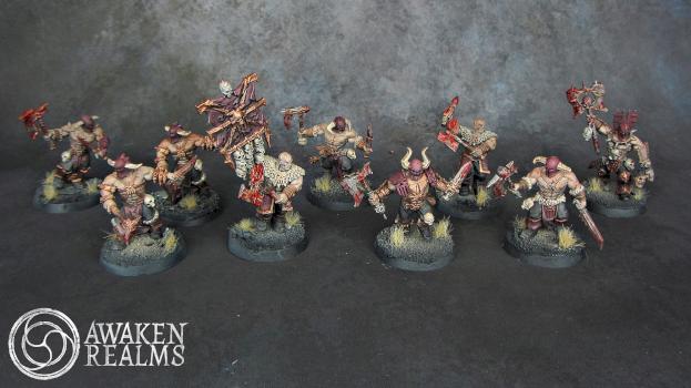 Age of Sigmar Khorne Blood Reavers by Awaken Realms