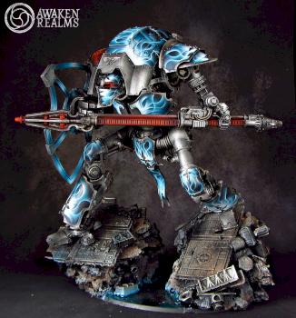 Display Imperial Knight Lancer by Awaken Realms