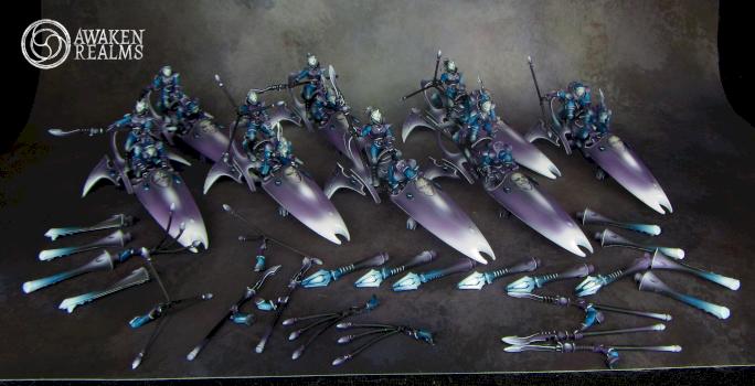 Eldar Skyweavers (magnetized) by Awaken Realms