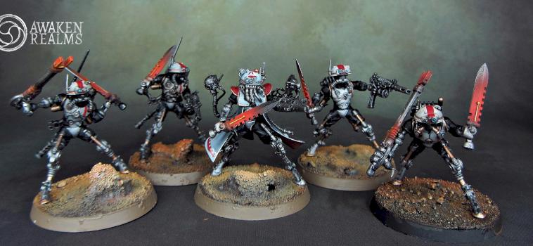 Adeptus Mechanicus Sicarian Infiltrators by Awaken Realms