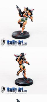 Tiger Soldier by MadFlyArtStudio
