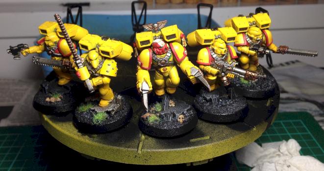 Assault marines by Feebs