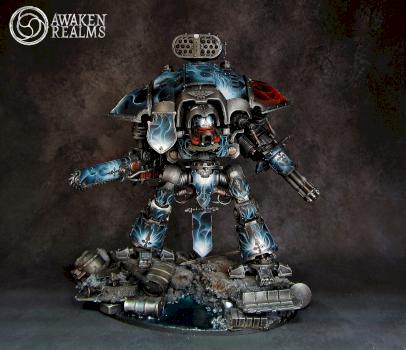 Display Imperial Knight Warden by Awaken Realms